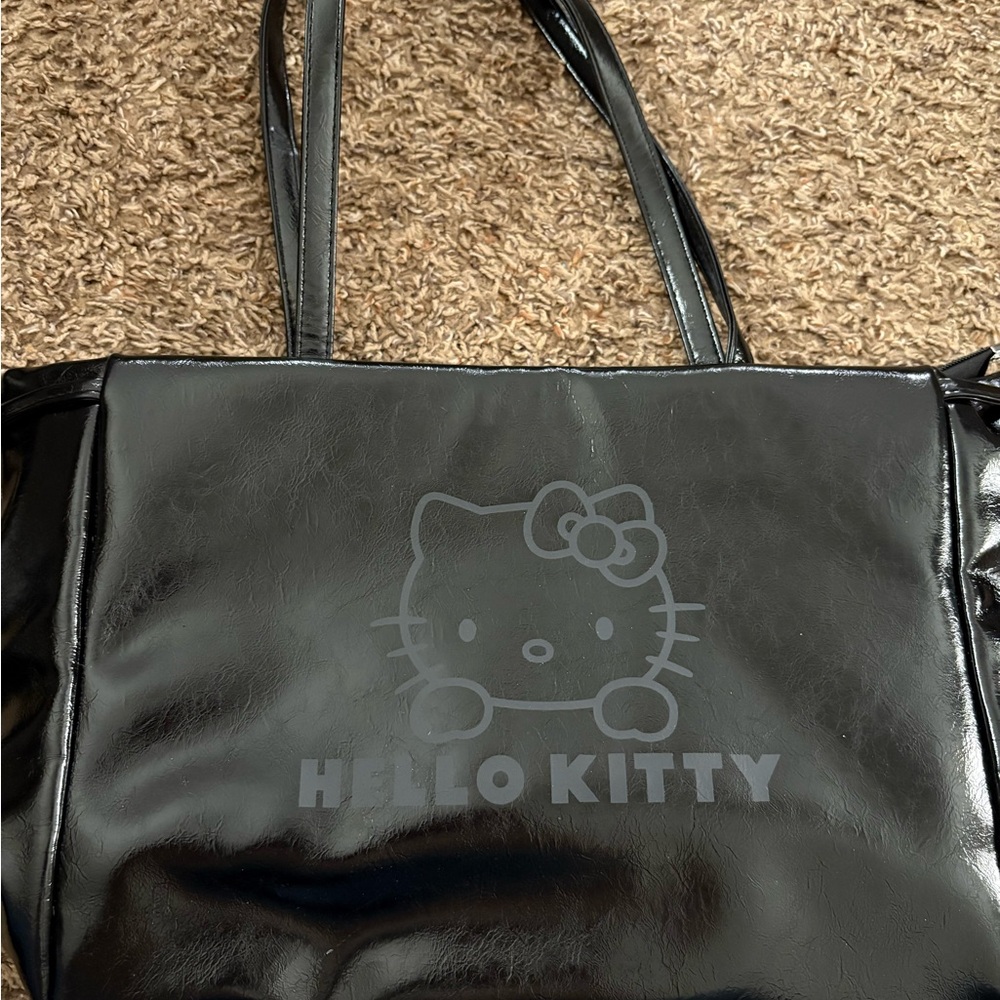 Hello Kitty Black Sophisticated Tote